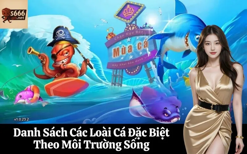 Danh Sách Các Loài Cá Đặc Biệt Theo Môi Trường Sống