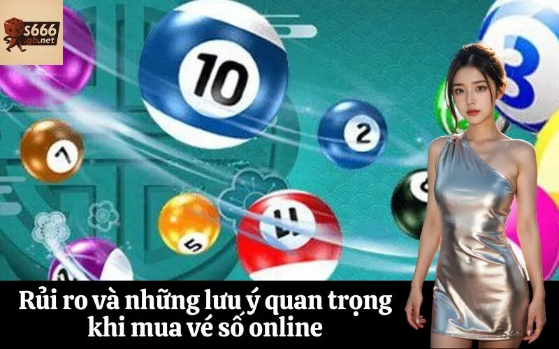 Rủi ro và những lưu ý quan trọng khi mua vé số online